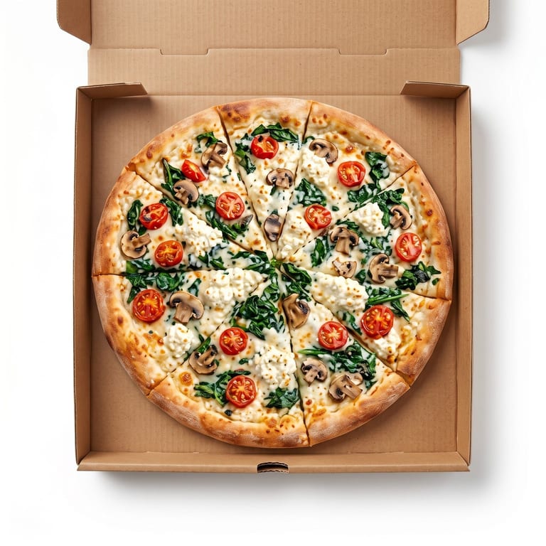 Discover Our White Pizza