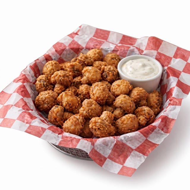 Fried Mushrooms.
