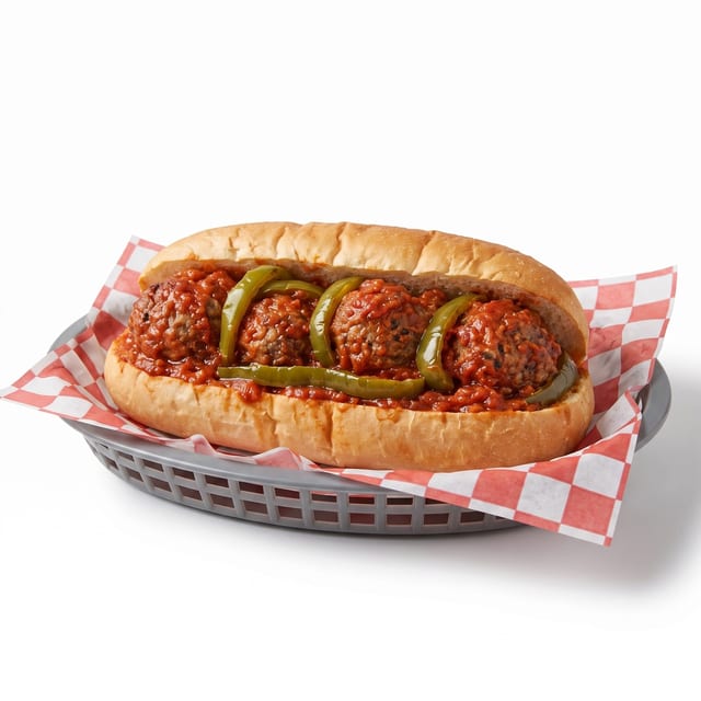 Meatball & Peppers.