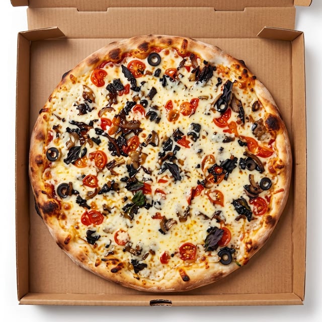 White Pizza 3 Toppings.