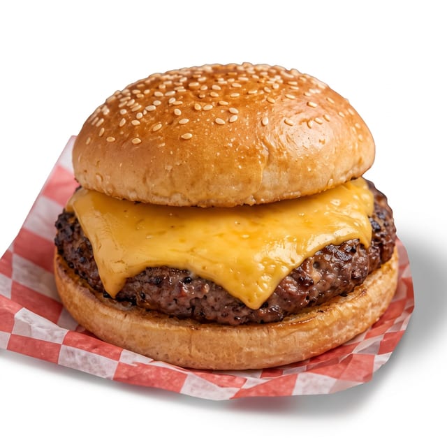 Half Pound Burger.