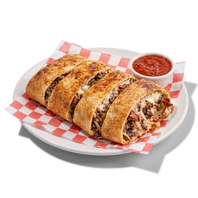 Steak Stromboli.