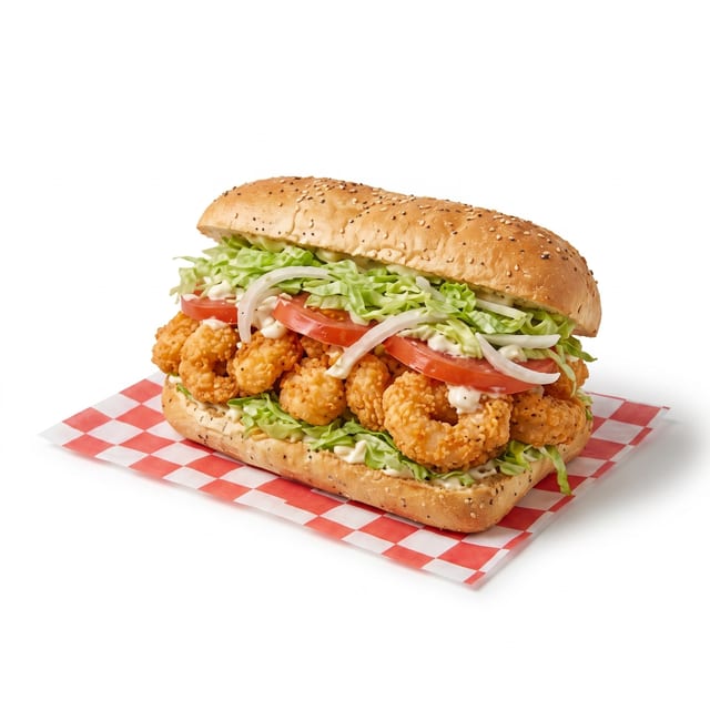 Shrimp Sandwich.